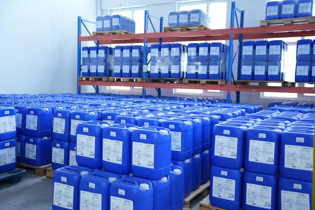 Water treatment chemicals production base